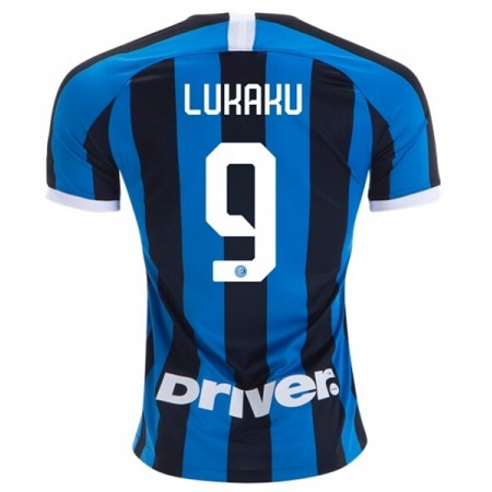 Billiga Fotbollströjor Inter Milan LUKAKU 9 Hjemma tröja 2019/20 Kortärmad